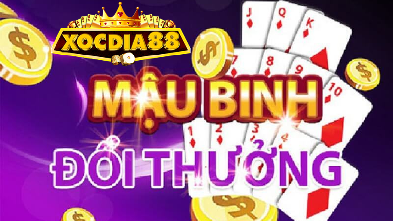 Mậu binh là một trò chơi phổ biến tại nhà cái XOCDIA88